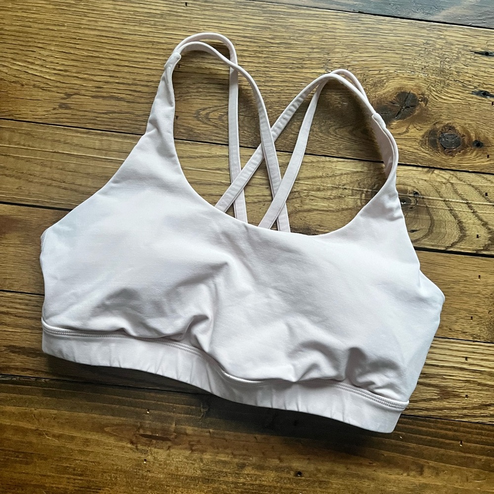 Lululemon Light pink sports bra